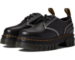 Dr. Martens Audrick 3-Eye Quilted Oxford Shoe