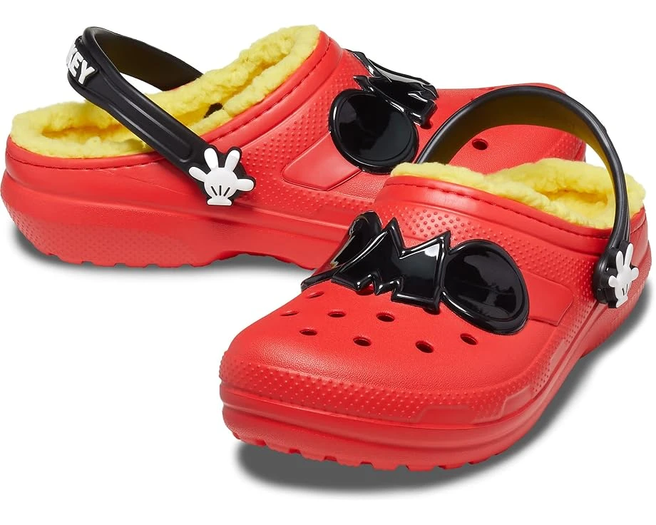 Crocs Kids Classic Lined Disney Clog (Toddler) 3 Crocs Kids Classic Lined Disney Clog (Toddler)