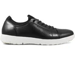 Stacy Adams Halden Cap Toe Elastic Lace Sneaker