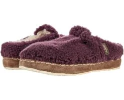 L.L.Bean Cozy Slipper Slide Pile Fleece