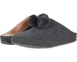 FitFlop Chrissie Pom-Pom Slippers